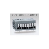 サトーパーツ 貫通型スクリューレス端子台 ライトアングル 50V3A (国内) 9極 ML700NH9P ML700NH9P 1個