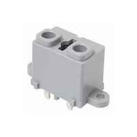 サトーパーツ スクリューレス端子台 縦型 単銅線専用 PC端子 250V20A ML850VBX ML850VBX 1個