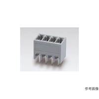 サトーパーツ スクリューレス端子台 レセプタクル 300V5A 4極 SL4000CWJV4PGY SL4000CWJV4PGY 1個