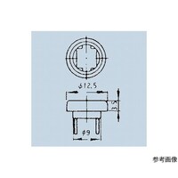日本電産コパル電子 照光式押しボタンスイッチ取付枠 アイボリー 140000340178 140000340178 1個