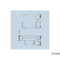 日本電産コパル電子 押しボタンスイッチ取付枠 黒 140000340187 140000340187 1個