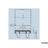 日本電産コパル電子 照光式押しボタンスイッチ ボタン角12.6 黒 140000480720 140000480720 1個