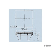 日本電産コパル電子 照光式押しボタンスイッチ ボタン角12.6 グレー 140000480721 140000480721 1個