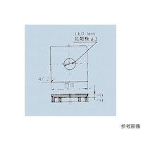 日本電産コパル電子 照光式押しボタンスイッチ角10ボタン 白 140007480119 140007480119 1個