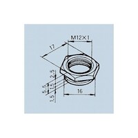 日本電産コパル電子 トグルスイッチ段付ナット 140008010244 140008010244 1個