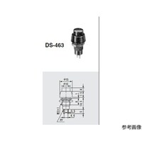 ミヤマ電器 スイッチ 押しボタンタイプ 白 OFF(ON) DS463W DS463W 1個