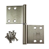 ハイロジック 左右兼用旗丁番 102×102mm HL 26047 26047 1個