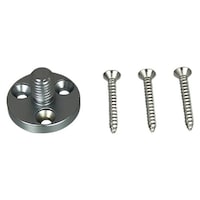 ハイロジック 床付け戸当り用ビス取付け用座 26201 26201 1個