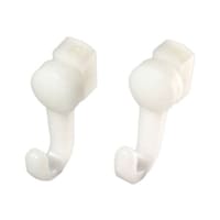 ハイロジック 丸型用フック壁面用固定 ホワイト 2個入 58053 58053 1個