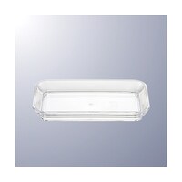 国際化工 長角トレー クリア 8208CL 8208CL 1個