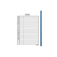 ライオン事務器 ファイル用 ABC見出し A4 ファイル用インデックス 64826557 1冊