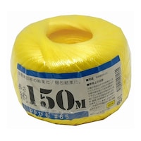 紺屋商事 PP玉巻ひも #65×150m 黄 00720025 00720025 1巻