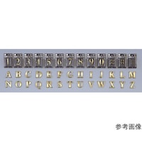 ヒカリ ステンレスヘアライン仕上げ真鍮ゴールド文字