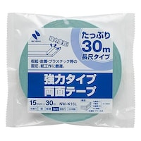 ニチバン 強力両面テープ(長尺) 15mm×30m NWK15L NWK15L 1巻