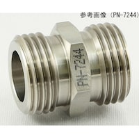アソー フレキ用中間ニップル ステンレス製 PF1/2×PF1/2 PN7244 PN7244 1個