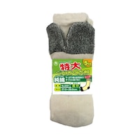 富士手袋工業 純綿軍足 特大 指付 5足組 2221 2221 1組