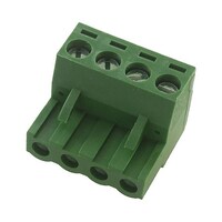 MULTICOMP ターミナル ブロック プラグ接続可能 4ポジション 2412AWG MC24376 MC24376 1個