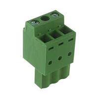 MULTICOMP ターミナル ブロック プラグ接続可能 3ポジション 2414AWG MC31050803 MC31050803 1個