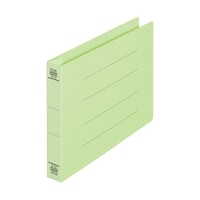 プラス フラットファイル 厚とじ300 A5E グリーン No.042NW GR No.042NW GR 1冊