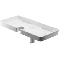 山崎実業 シャワーホルダートレイ ミスト ホワイト 7853 7853 1個