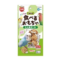マルカン インコのえん麦ボール 6個 MB323 MB323 1袋