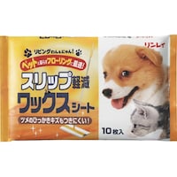 リンレイ リビングわん&にゃん スリップ軽減ワックスシート 10枚 65899131 1個