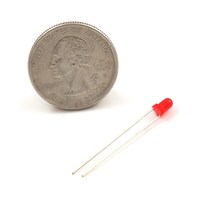 SparkFun LED Basic Red 3mm COM00533 COM00533 1個