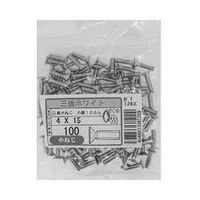 サンコー 三価ホワイト(+)サラ小ネジ小袋100入り2.3×12 (100本入) 0000K0010023X012003 0000K0010023X0120 1箱