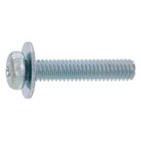 サンコー 組込みねじ (+)ナベP=1(鉄(または標準)・BC(黒クロメート)) M5×16(100本入) 100000010050016010100P 1000000100500160