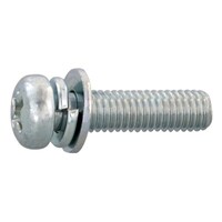 サンコー 組込みねじ (+)ナベI=3(鉄(または標準)・ユニクロ) M5×10(120本入) 100000130050010001120P 1000001300500100 1パック