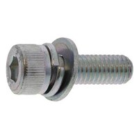 サンコー 3価ホワイト 10.9CAP I=3 岡井鉄工所製 5×35 (30本入) A000913J005003500330 A000913J00500350 1パック