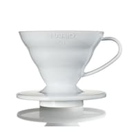 HARIO V60透過ドリッパー01 ホワイト VDR01W VDR01W 1個