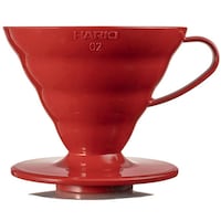 HARIO V60透過ドリッパー02 レッド VDR02R VDR02R 1個