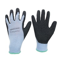 ミドリ安全 消臭機能糸使用 作業手袋 ハイグリップ天然ゴム背抜き エチケット Mサイズ CD4044102920 CD4044102920 1双