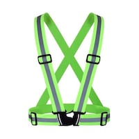 トライメイト 安全反射ベスト 伸縮 タスキタイプ