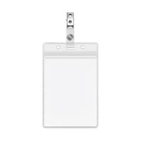 トライメイト 名刺・IDカード用ソフトケース クリップ