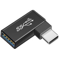 トライメイト USBアダプタ USB TypeA(メス) TypeC(オス)L字型 TRUCE TRUCE 1個