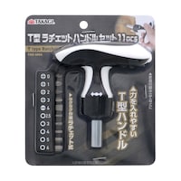 高儀 T型ラチェットハンドルセット 11pcs TRS100A TRS100A 1セット