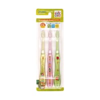 スケーター クリア歯ブラシ3本セット