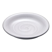 遠藤商事 乳白 丸小皿 T03334 T03334 1個