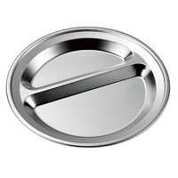 赤川器物製作所 188 2割丸型プレート 92700 92700 1枚