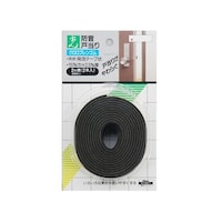 ヒカリ 防音戸当たりテープ 2.5×15ミリ×2M 黒 2個入 CB15201 CB15201 1パック