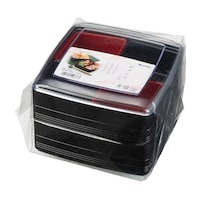 イノマタ化学 彩り小町二段重ブラック 1078 1078 1個