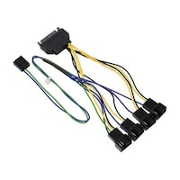 ainex ファンPWM信号4分岐ケーブル 10cm CA864SAPSA CA864SAPSA 1個