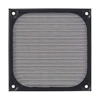 ainex アルミファンフィルター 120mm用 ブラック CFA120DBK CFA120DBK 1個