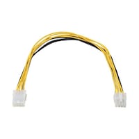 ainex EPS12V用電源延長ケーブル 30cm PX004C PX004C 1個