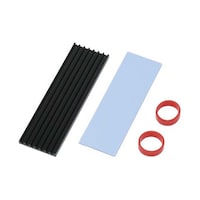 ainex M.2 SSD用ヒートシンクセット ブラック HM24 HM24 1セット