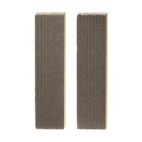 サンコー コーナーにも貼れる猫のつめとぎ 段ボール 2枚入 KX61 KX61 1袋