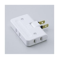 朝日電器 AC125V/15A 3口コーナータップ EA940CD58 EA940CD58 1個