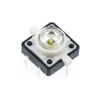 SparkFun LED付きタクトスイッチ(白) SFECOM10439 SFECOM10439 1個